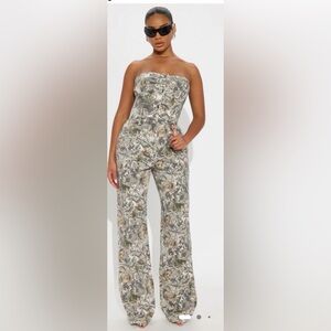 Camouflage Jumpsuit Romper for Women/ NWT